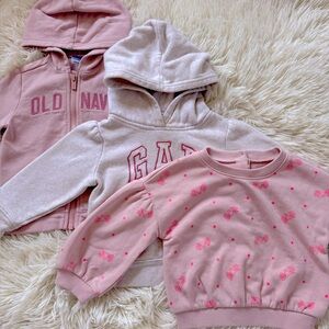 Girls 18-24M Hoodies & Crewneck GAP & Old Navy